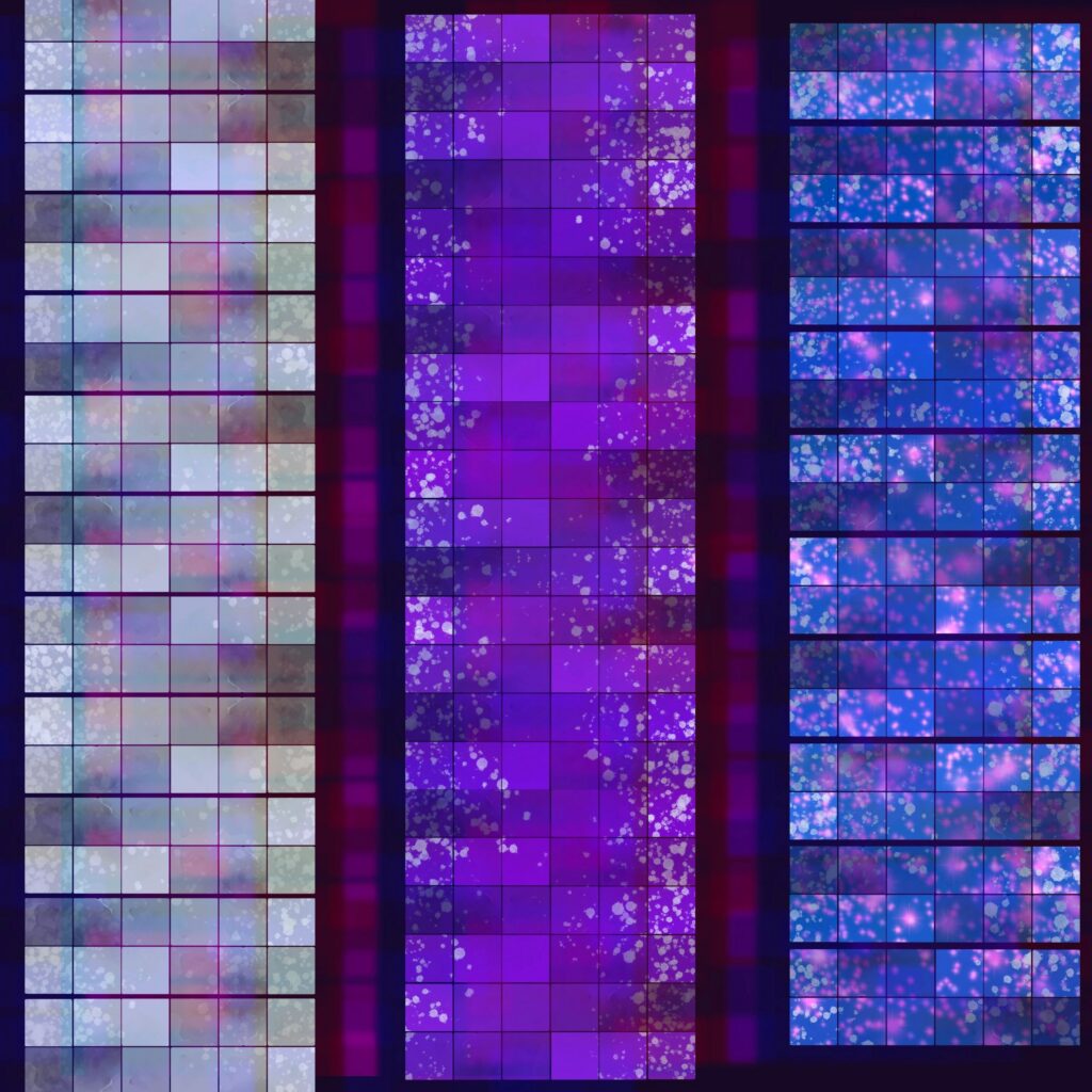 Abstract Futuristic Tile Background